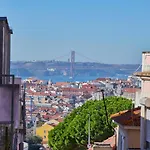 Elegant Riverview In Historical Appartement Lissabon