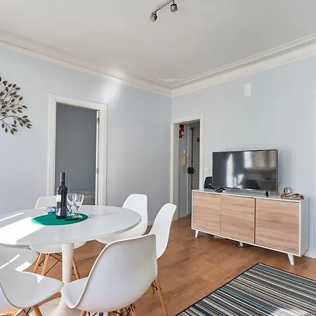 Elegant Riverview In Historical 아파트 리스본